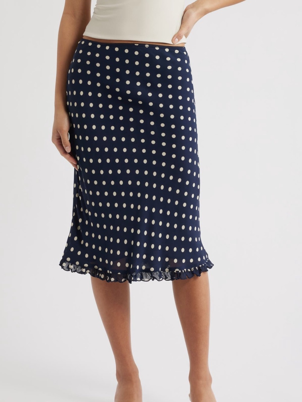 Reformation Layla Midi Skirt